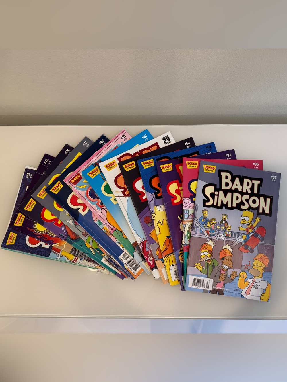 Bart Simpson 13 Comic Book collection